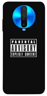 Чохол на Xiaomi Poco X2 Parental Advisory Label фото 1 з 1