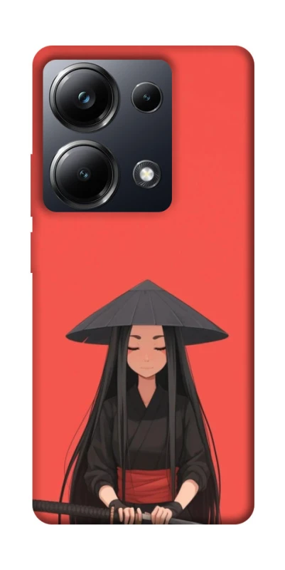 Чохол на Xiaomi Poco M6 Pro 4G Red samurai фото 1 з 1