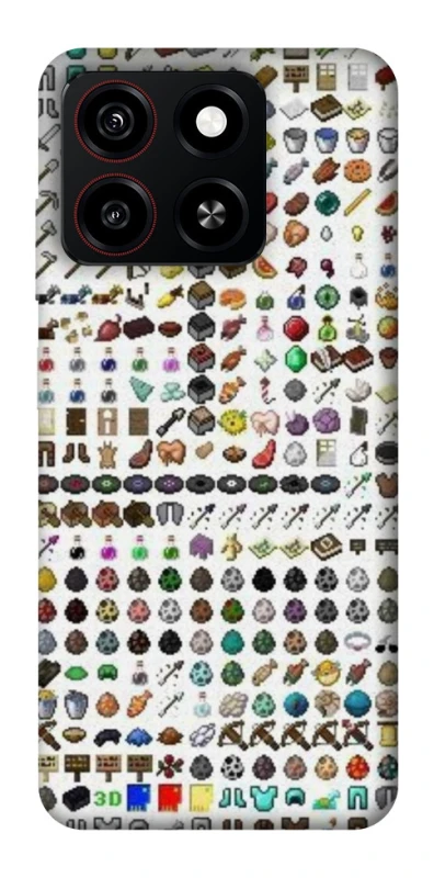 Чохол на ZTE Blade A35 4G Minecraft v2 фото 1 з 1