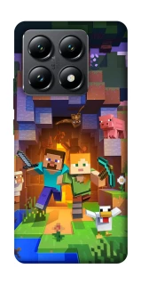 Чохол на Xiaomi 14T Minecraft game фото 1 з 1