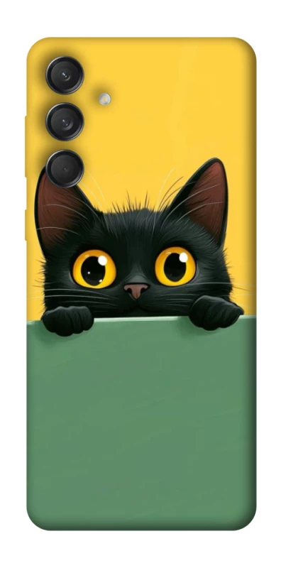 Чохол на Samsung Galaxy M55 Black cat v2 фото 1 з 1