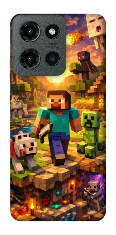 Чохол на Motorola Moto G Power (2025) Minecraft v6 фото 1 з 1