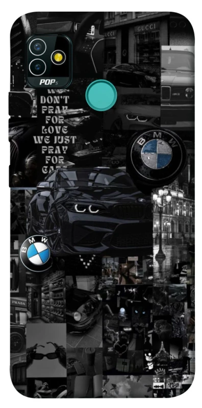 Чехол на TECNO POP 5 BMW collage ver.3 фото 1 из 1