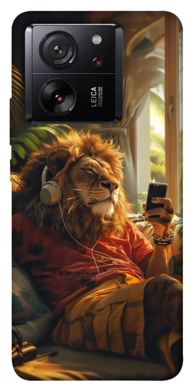 Чохол на Xiaomi 13T Pro Лев v2 фото 1 з 1