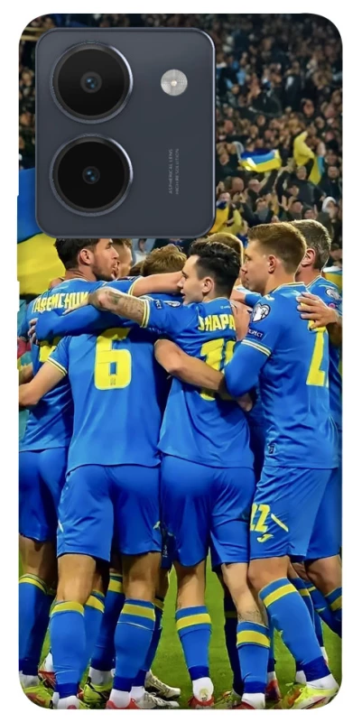 Чехол на Vivo Y36 Сборная Украины v3 фото 1 из 1