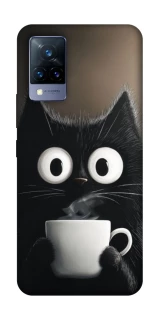 Чехол на Vivo V21 morning cat фото 1 из 1