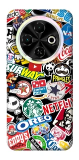 Чехол на TECNO Spark 30C brands фото 1 из 1