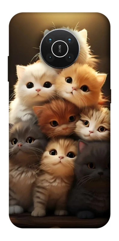 Чехол на Nokia X10 / X20 Чехол Kittie Love v2 фото 1 из 1