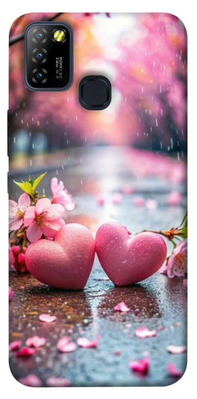 Чохол на Infinix Hot 10 Lite Pink heart фото 1 з 1