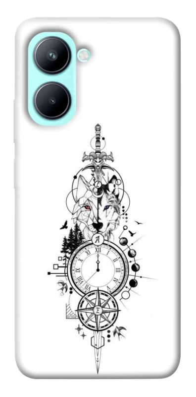 Чехол на Realme C33 Tattoo ver.8 фото 1 из 1