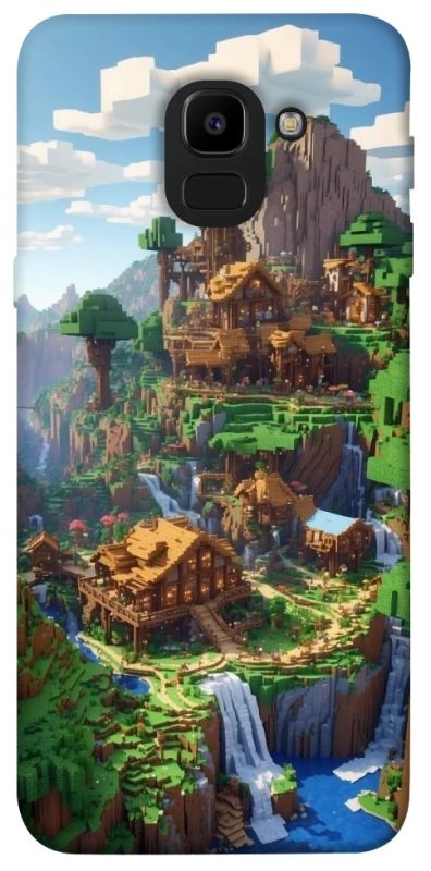 Чохол на Samsung J600F Galaxy J6 (2018) Minecraft universe фото 1 з 1