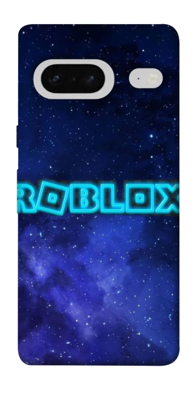 Чехол на Google Pixel 7 Roblox Space Logo Blue фото 1 из 1