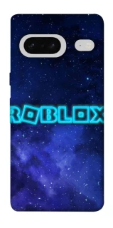 Чохол на Google Pixel 7 Roblox Space Logo Blue фото 1 з 1
