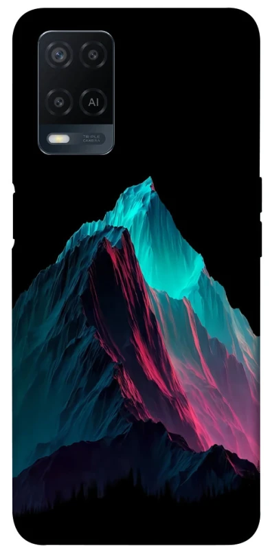 Чехол на Oppo A54 4G Neon mountains фото 1 из 1