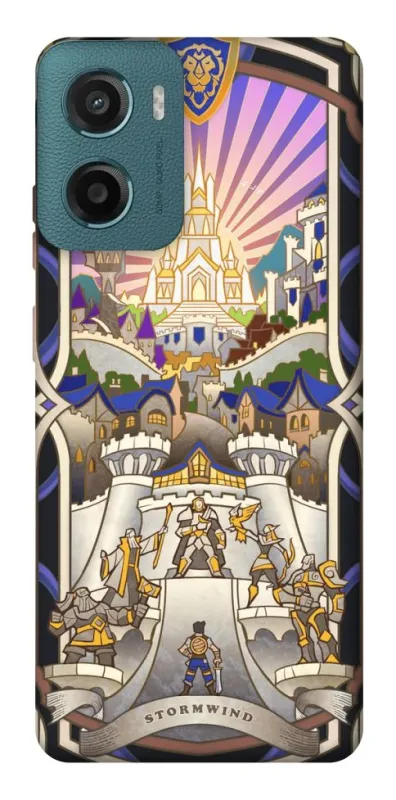 Чехол на Motorola Moto G06 WOW forever stormwind фото 1 из 1