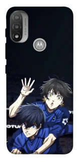 Чохол на Motorola Moto E20 Blue Lock v2 фото 1 з 1