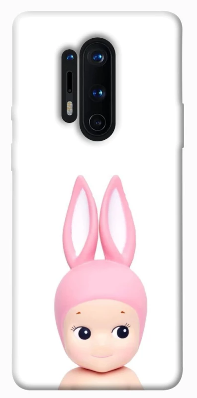 Чехол на OnePlus 8 Pro Minimal Bunny Peek фото 1 из 1