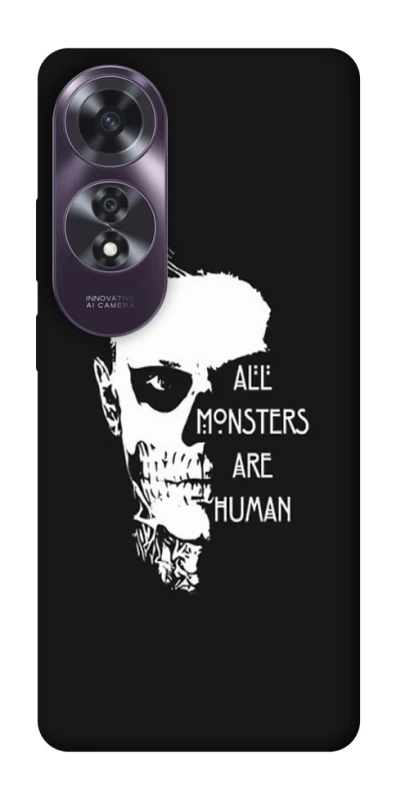 Чохол на Oppo A60 All Monsters are Human фото 1 з 1