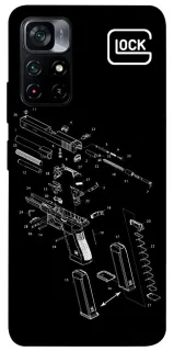 Чехол на Xiaomi Poco M4 Pro 5G LOCK фото 1 из 1