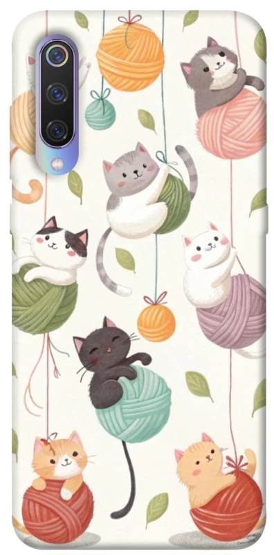 Чехол на Xiaomi Mi 9 Funny Kittens фото 1 из 1