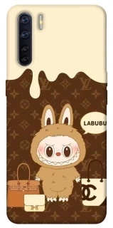 Чохол на Oppo A91 Labubu LV фото 1 з 1