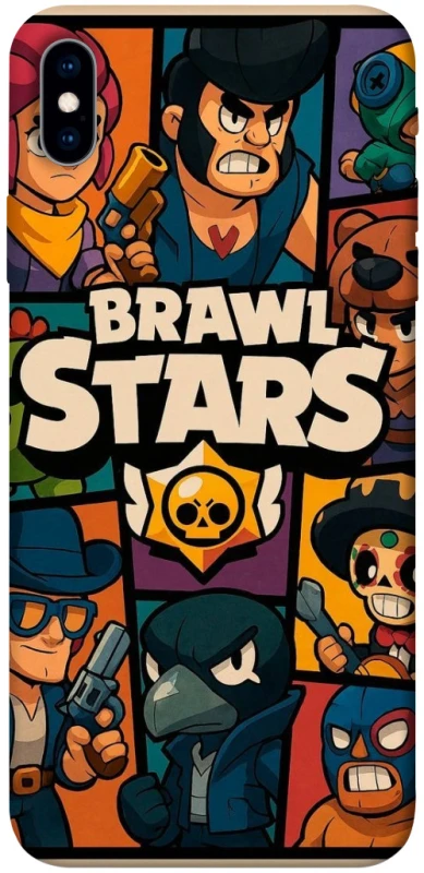 Чехол на Apple iPhone XS Max (6.5") Brawl Stars ver.8 фото 1 из 1