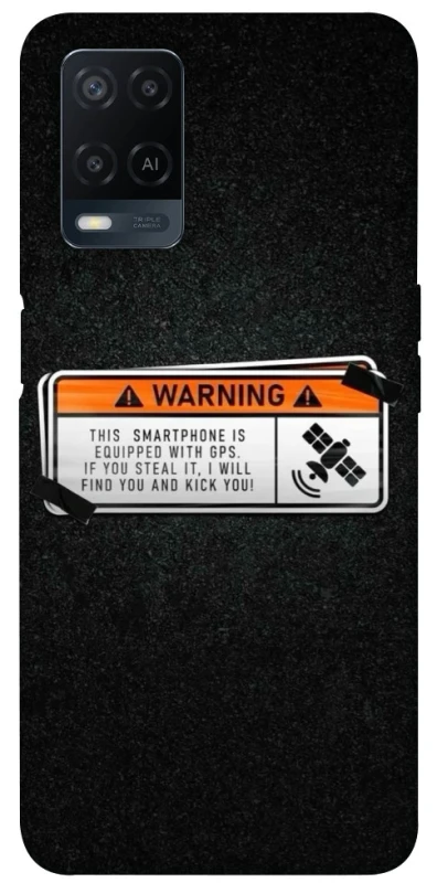 Чехол на Oppo A54 4G Warning фото 1 из 1