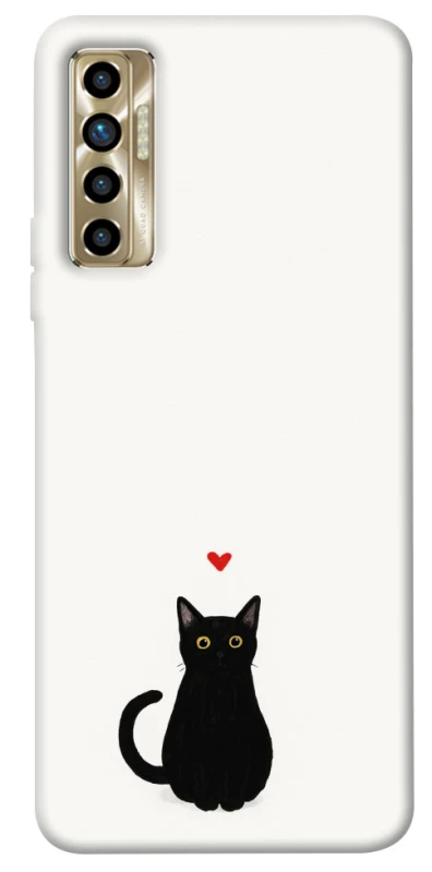 Чохол на TECNO Camon 17P cat in love фото 1 Чохол на TECNO Camon 17P cat in love фото 1 з 1