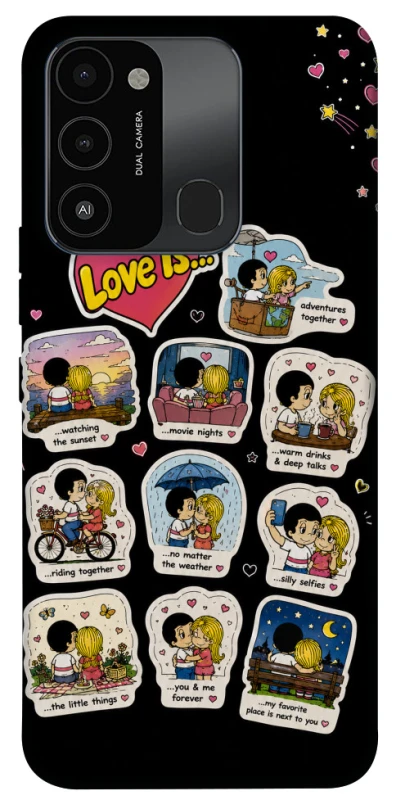 Чехол на TECNO Spark 8C Love is ver.4 фото 1 из 1