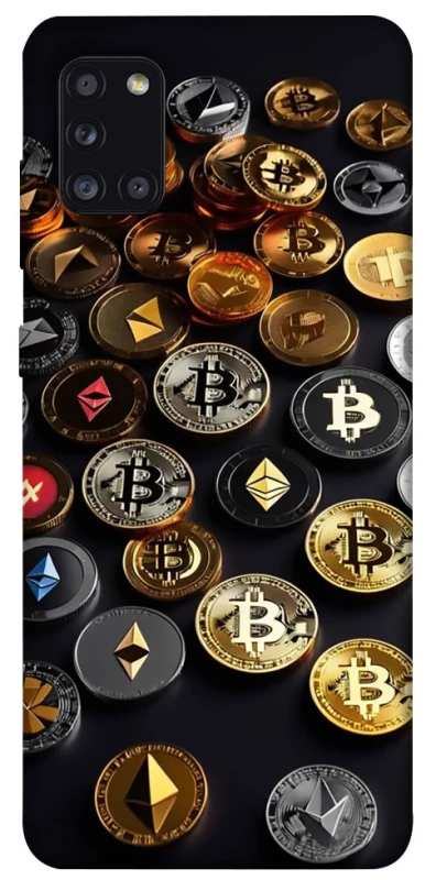 Чехол на Samsung Galaxy A31 Many coins фото 1 из 1