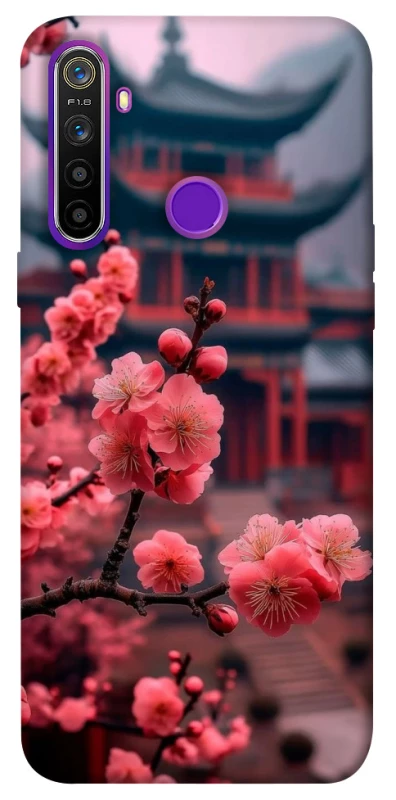 Чехол на Realme 5 Flowers v29 фото 1 из 1