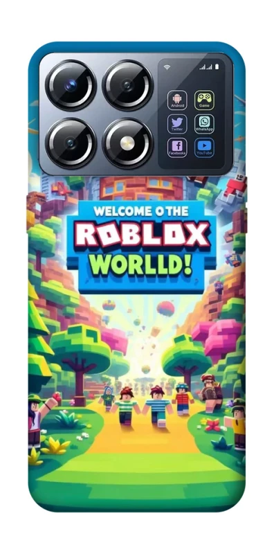 Чехол на Xiaomi POCO X8 Pro Roblox World фото 1 из 1