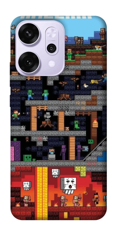 Чохол на Oppo Reno 14 Pro Minecraft фото 1 з 1