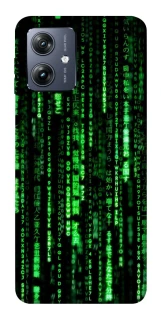 Чохол на Motorola Moto G54 Matrix Code фото 1 Чохол на Motorola Moto G54 Matrix Code фото 1 з 1