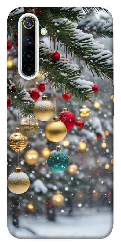 Чохол на Realme 6 Новорічний v48 фото 1 з 1