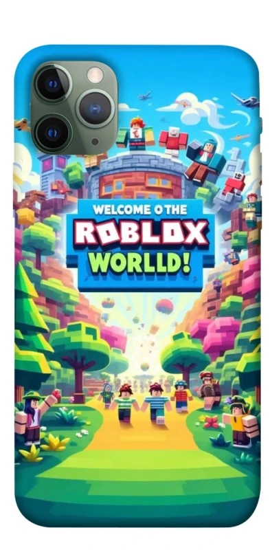 Чехол на Apple iPhone 11 Pro (5.8") Roblox World фото 1 из 1