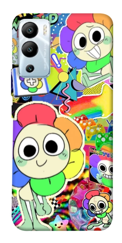 Чохол на Infinix Hot 12i Dandy world collage фото 1 з 1