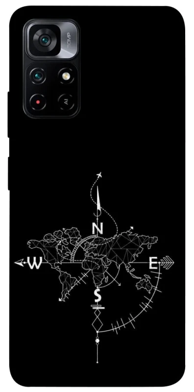 Чохол на Xiaomi Poco M4 Pro 5G Travel Map фото 1 з 1