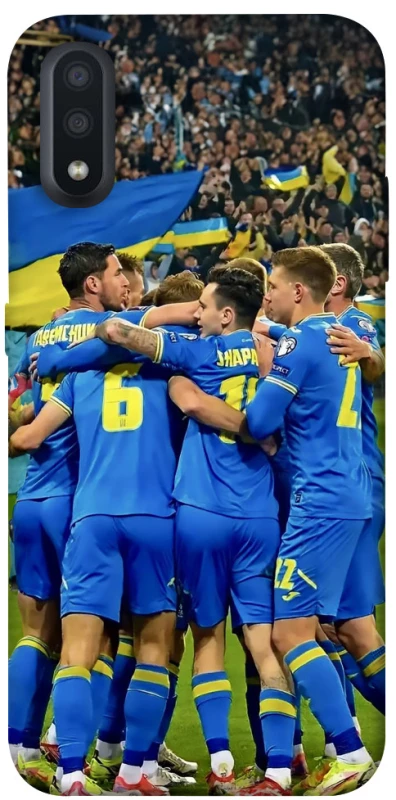 Чехол на Samsung Galaxy A01 Сборная Украины v3 фото 1 из 1