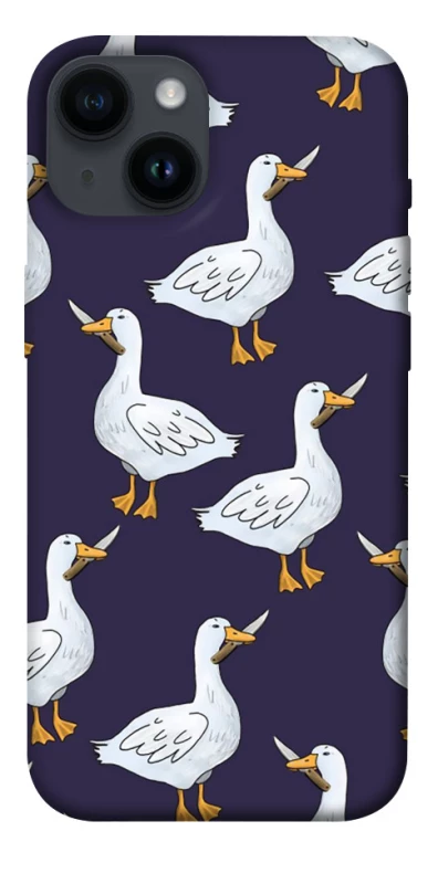 Чохол на Apple iPhone 14 (6.1") Гуси з претензією фото 1 з 1