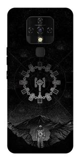 Чехол на TECNO Camon 16 SE Космическая абстракция фото 1 из 1