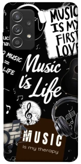 Чехол на Samsung Galaxy A52 4G / A52 5G Music is Life фото 1 из 1