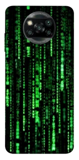 Чехол на Xiaomi Poco X3 NFC / Poco X3 Pro Matrix Code фото 1 Чехол на Xiaomi Poco X3 NFC / Poco X3 Pro Matrix Code фото 1 из 1