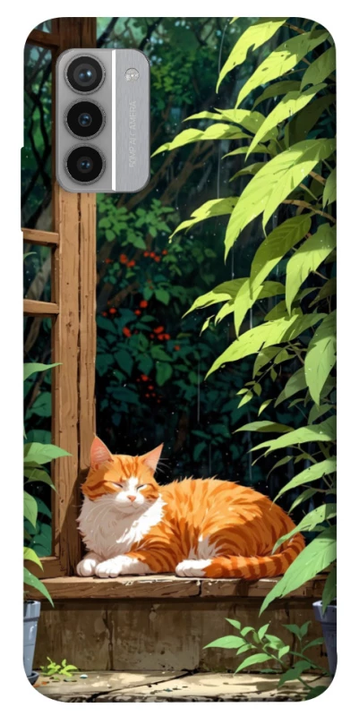 Чохол на Nokia G42 red cat фото 1 з 1