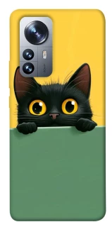 Чехол на Xiaomi 12 / 12X Black cat v2 фото 1 из 1