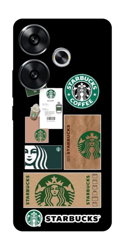 Чохол на Xiaomi Poco F6 Starbucks coffee фото 1 з 1