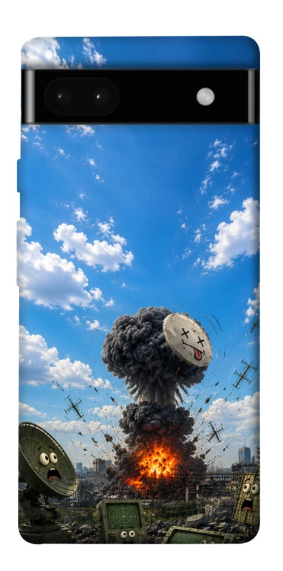 Чохол на Google Pixel 6a Moscow never sleeps ver.6 фото 1 з 1