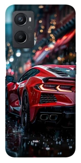 Чехол на Oppo A96 Red sports car фото 1 из 1