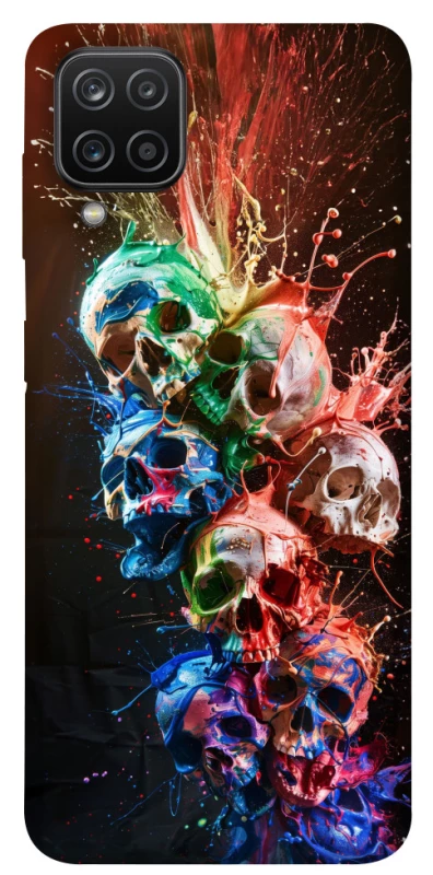 Чохол на Samsung Galaxy A12 Skulls фото 1 з 1