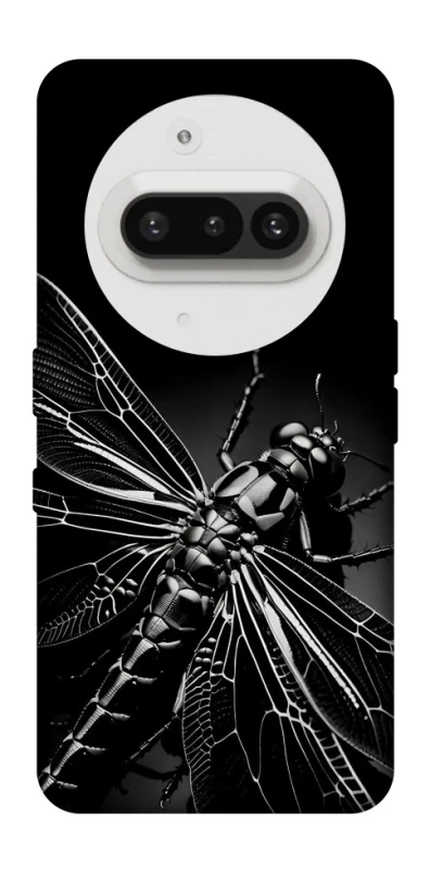Чохол на Nothing Phone (3a) Black dragonfly фото 1 з 1